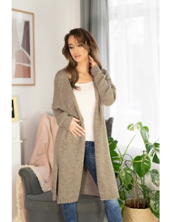 Kardigan Żakiet Marynarka Nivant Mocca, Merribel