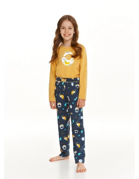 Pajamas dla dziewczynki 92-116 long Taro Sarah 2615 /021