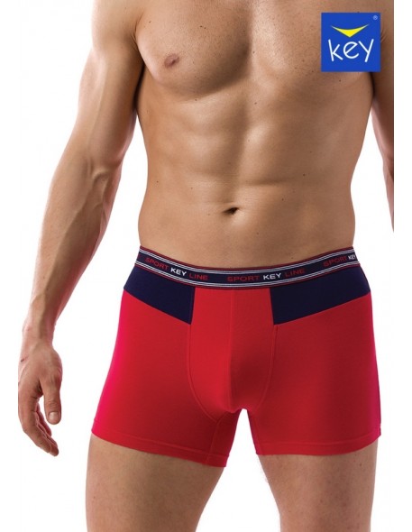 Boxer shorts men's with szeroką gumą Key MXH 230 B21