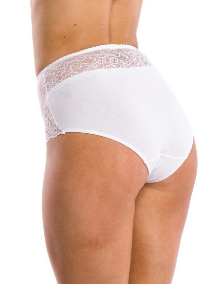 Briefs women's with wysokim stanem wielopak Key LPF 280 2-pack