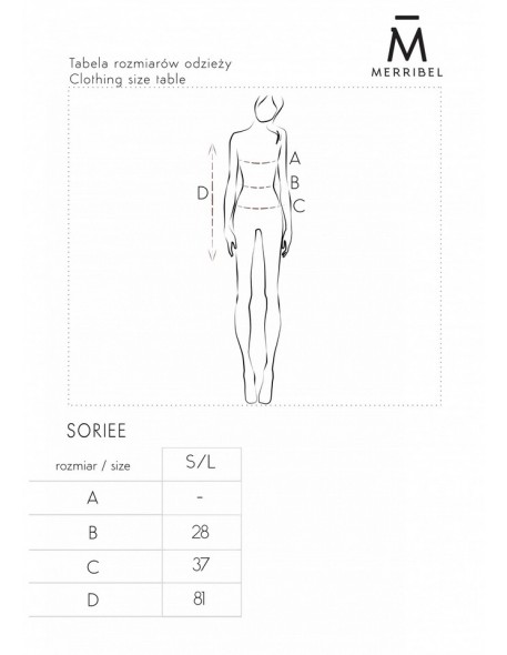 Dress Soriee Black, Merribel