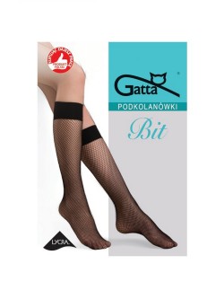 Knee fishnet stockings Gatta Bit