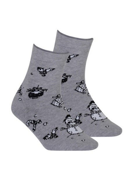 Socks patterned CHRISTMAS 11-15 years, Wola