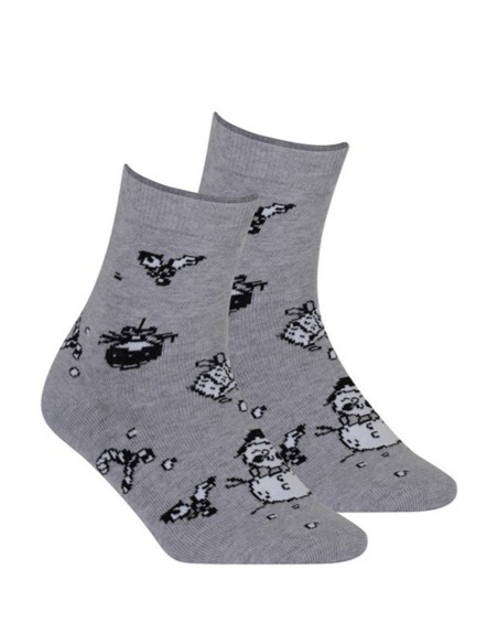 Socks patterned CHRISTMAS 11-15 years, Wola
