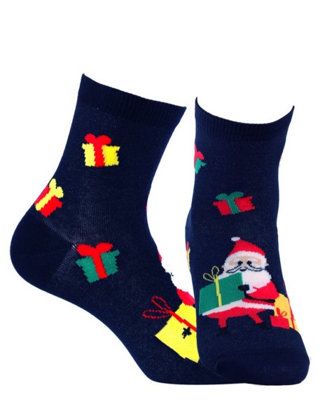 Socks patterned CHRISTMAS 6-11 lat, Wola