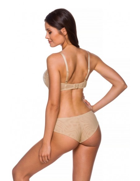 Brazilians women's beige briefs Lupoline 2250