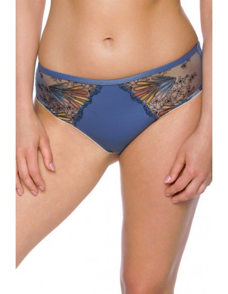 Brazyliany figi damskie Lupoline 2267-68, niebieskie