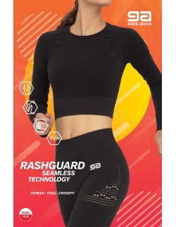 Top damski z długim rękawem Gatta Rashguard Fitness Ga 