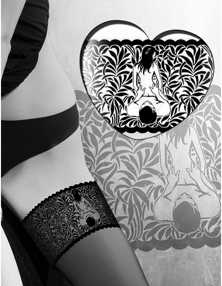 Pończochy samonośne Gatta Ars Amandi Calze 02...