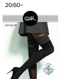 Tights women's patterned Gatta Girl-Up 41 20/60 den 2