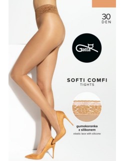 Tights women's smooth Gatta Softi-Comfi 30 den