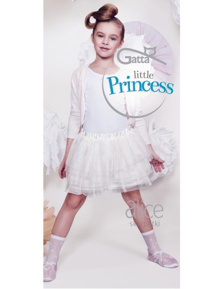 Socks girly white patterned Gatta Alice