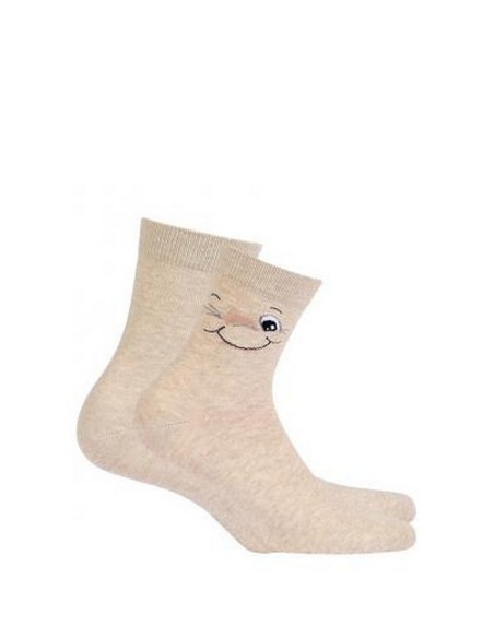 Skarpety dziewczęce 33-38 wzorowane Gatta Cottoline g44.01n 