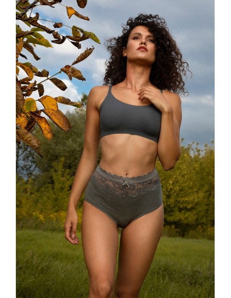 Figi damskie midi L-1436MX, Lama