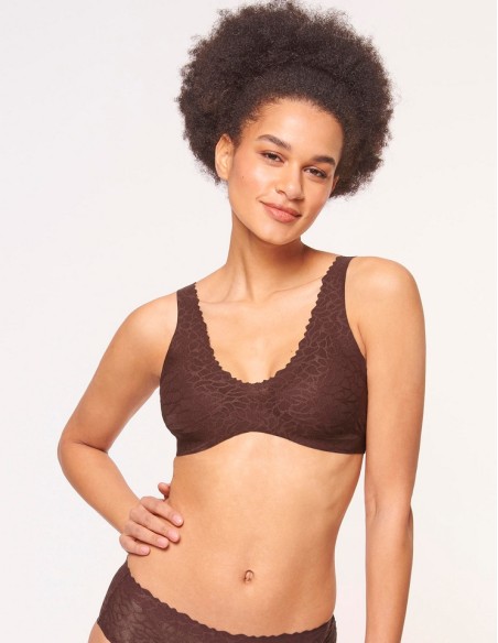 Biustonosz bezszwowy Sloggi Zero Feel Lace 2.0 Bralette
