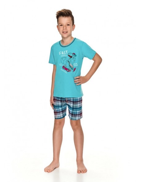 Piżama dla chłopca 122-140 krótka bawełniana...