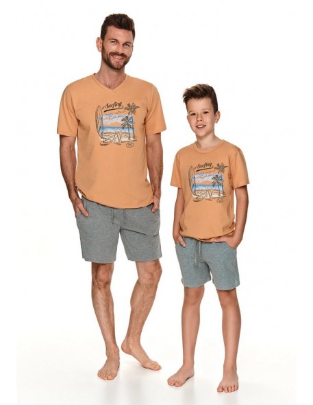 Piżama dla chłopca 104-140 krótka Taro Wadim 2748 