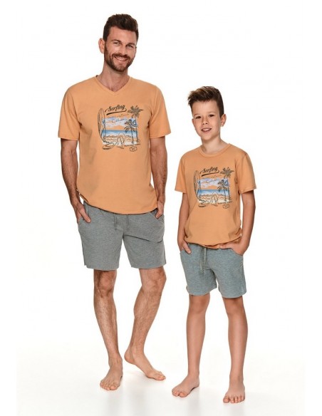 Piżama dla chłopca 104-140 krótka Taro Wadim 2748 