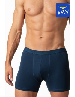 Męskie bokserki z szeroką gumą Key MXM 019 
