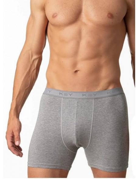 Men's boxer shorts with szeroką gumą Key MXM 019