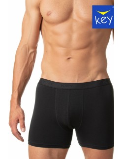 Męskie bokserki z szeroką gumą Key MXM 019  2