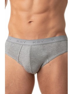 Briefs men's with szeroką gumą wielopak Key MPP 019 2-pack