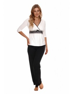 Pajamas women's long trousers Lupoline 347