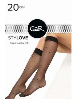 Podkolanówki wzorzyste Gatta Stylove 02 