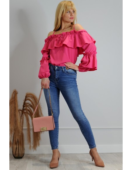 Blouse Maurola Pink, Merribel