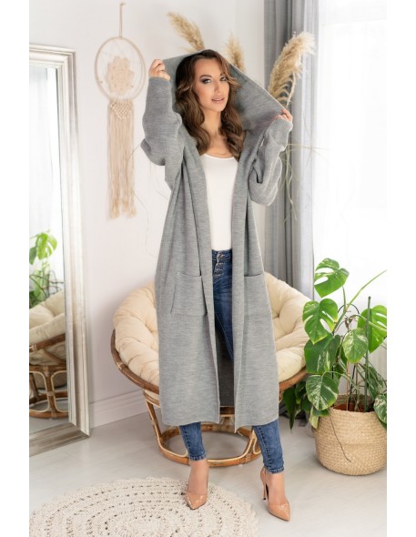 Kardigan Jacket Marynarka Renum Grey, Merribel