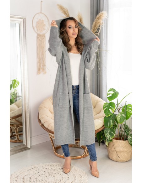 Kardigan Jacket Marynarka Renum Grey, Merribel