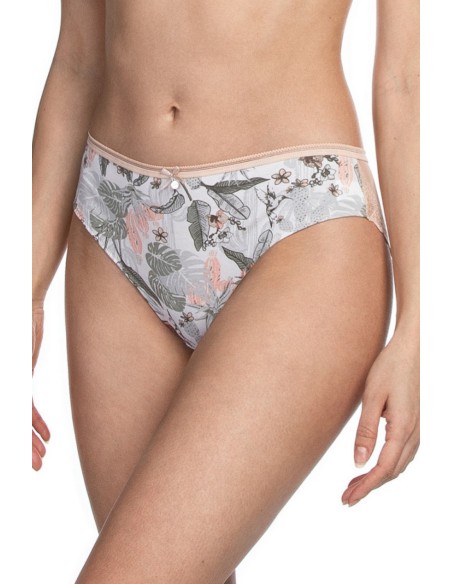 Figi damskie Lama bikini L-1460BI plus size, klasyczne majtki na co dzień