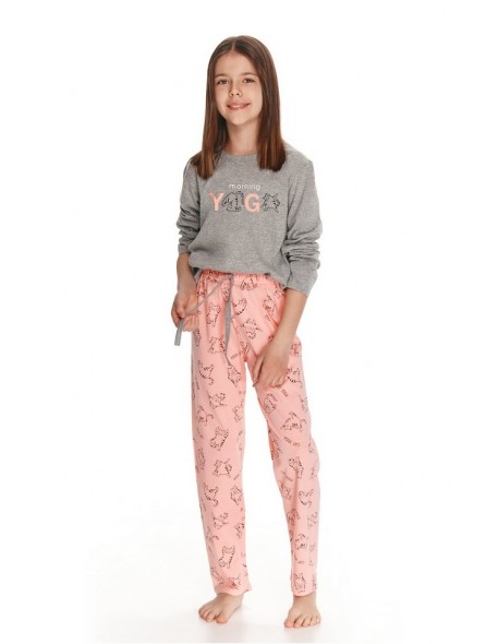 Pajamas dla dziewczynki 86-116 long Taro Ida 2781