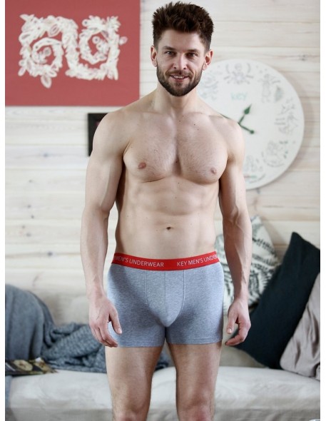 Boxer shorts men's with szeroką gumą Key MXH 172 B22