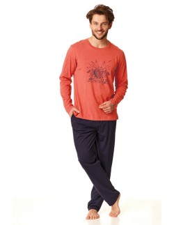 Piżama męska bawełniana krótka letnia Key MNS 860 B22  2