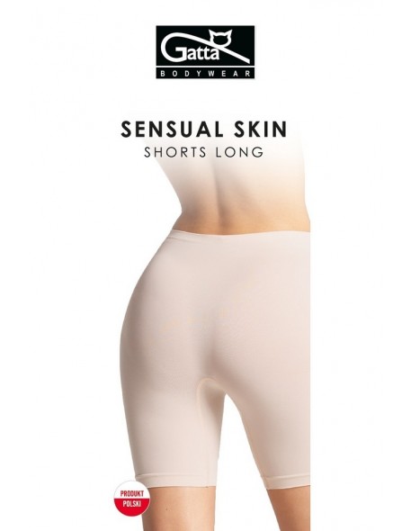 Majtki szorty damskie Gatta Sensual Skin Shorts Long 41675 