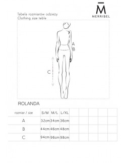 Leggings rolanda beige, Merribel 2