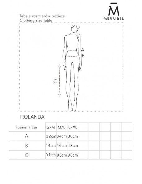 Leggings rolanda beige, Merribel