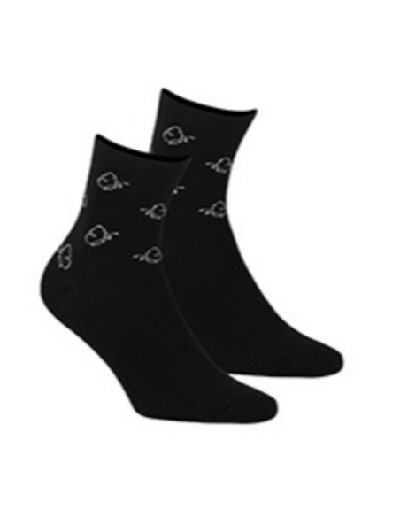 Socks patterned women's w84.140, Wola