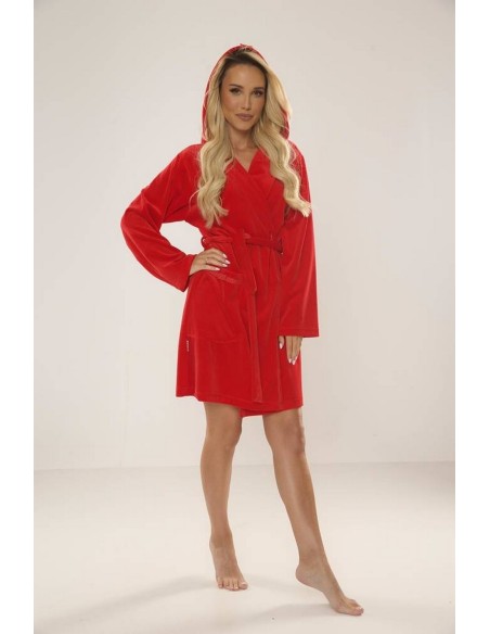 667 bathrobe vermell, De Lafense
