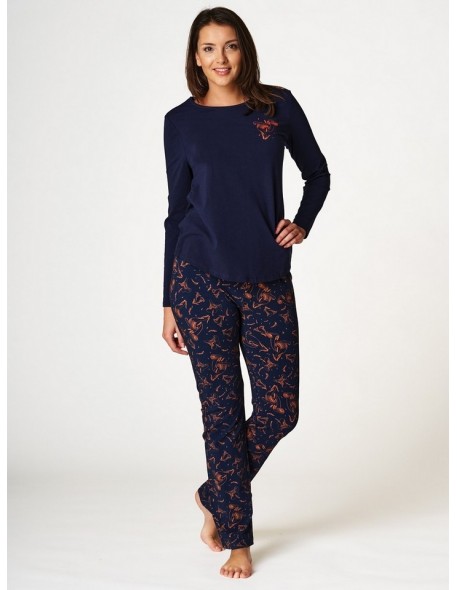 Pajamas women's long Key LNS 752 B22