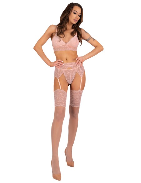 Sensual set flooranis peach emporio collection, Livia Corsetti