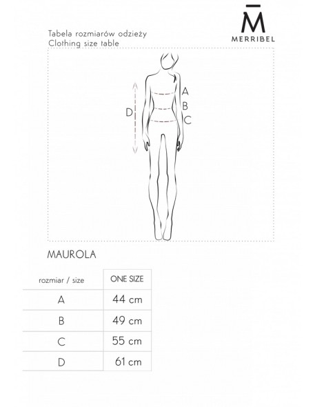 Blouse maurola blue, Merribel