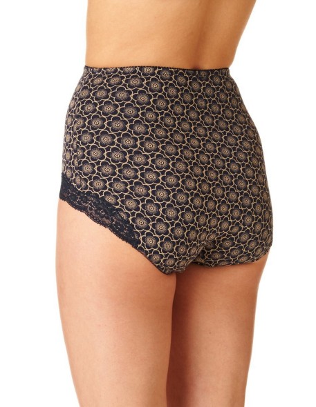 Majtki z wysokim stanem wielopak Key LPM 753...