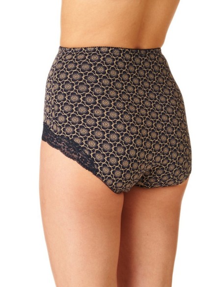 Panties with wysokim stanem wielopak Key LPM 753 B22 2-pack