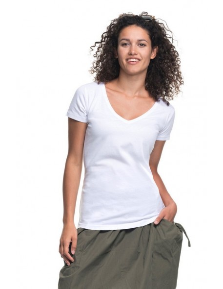 T-shirt women's v-neck 22200, Promostars