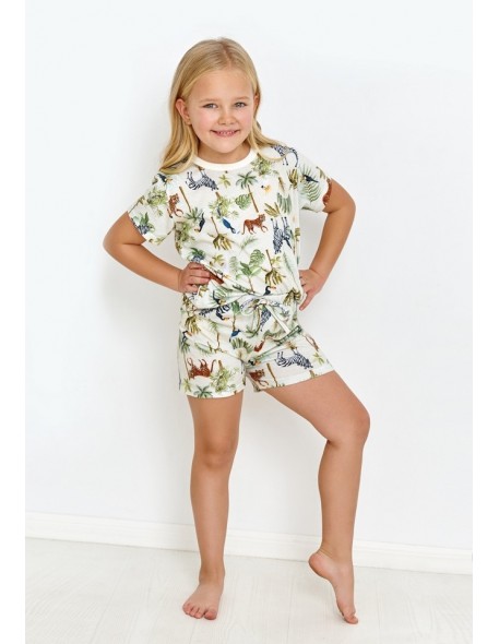 Piżama dla dziewczynki 92-116 krótka Taro Daisy 2908 