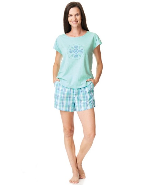 Pajamas women's short shorts Key LNS 218 A23