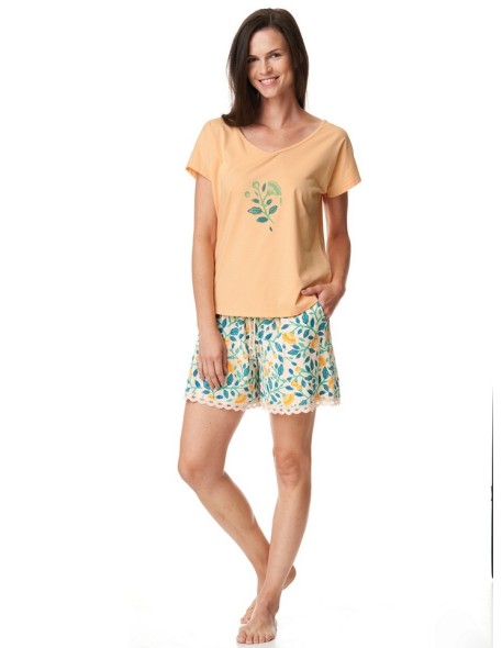 Pajamas women's shorts Key LNS 967 A23