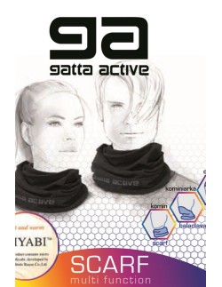 Komin na szyję sportowy termoaktywny Gatta Scarf Miyabi...